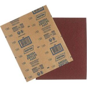 Lixa P/ Massa G180 A257 Emb. C/ 50 Un. - Norton