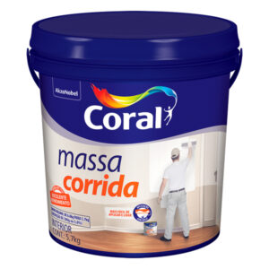 Massa Corrida Interna Branca 5,7Kg Coral