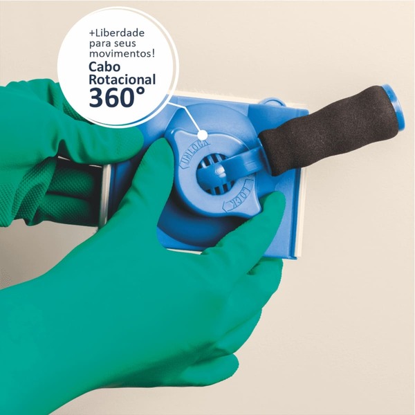 Pad Para Pintura Acabamento Recorte Cantos Em Parede + Luva Pigmentada | Atlas - Imagem 4